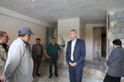 سفر محمد بلوردی عضو هیئت مدیره سازمان ملی زمین و مسکن و غلامرضا نظرخانی معاون املاک و حقوقی سازمان ملی زمین و مسکن به آذربایجان‌غربی