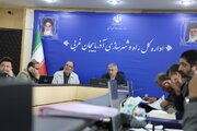 سفر محمد بلوردی عضو هیئت مدیره سازمان ملی زمین و مسکن و غلامرضا نظرخانی معاون املاک و حقوقی سازمان ملی زمین و مسکن به آذربایجان‌غربی