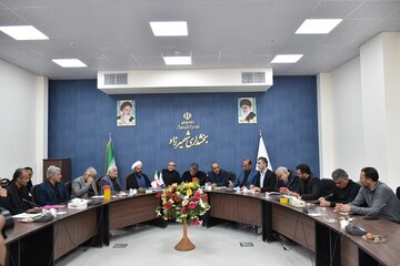 جلسه پیگیری مشکلات شهر شهمیرزاد استان سمنان