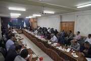 ببینید| نشست شورای‌ مسکن شهرستان لنجان