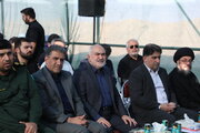 ببینید | آیین آغاز عملیات اجرایی اجرایی ۱۲ کیلومتر از باند دوم محور ماهشهر- رامشیر با حضور استاندار و نمایندگان خوزستان در مجلس