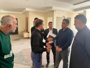 ببینید | بازدید مدیرکل راه و شهرسازی خوزستان و نماینده اهواز از پروژه فرهنگسرای عین 2 در اهواز