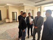 ببینید | بازدید مدیرکل راه و شهرسازی خوزستان و نماینده اهواز از پروژه فرهنگسرای عین 2 در اهواز