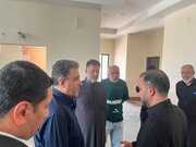 ببینید | بازدید مدیرکل راه و شهرسازی خوزستان و نماینده اهواز از پروژه فرهنگسرای عین 2 در اهواز