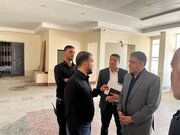 ببینید | بازدید مدیرکل راه و شهرسازی خوزستان و نماینده اهواز از پروژه فرهنگسرای عین 2 در اهواز