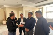 ببینید | بازدید مدیرکل راه و شهرسازی خوزستان و نماینده اهواز از پروژه فرهنگسرای عین 2 در اهواز