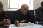 بازدید هوشنگ بازوند معاون وزیر و مدیرعامل شرکت ساخت و توسعه زیربناهای حمل و نقل کشور به همراه مدیرکل راه و شهرسازی آذربایجان‌غربی از  روند اجرایی محور سه‌راهی ایواوغلی تا گیت ورودی منطقه آزاد ماکو