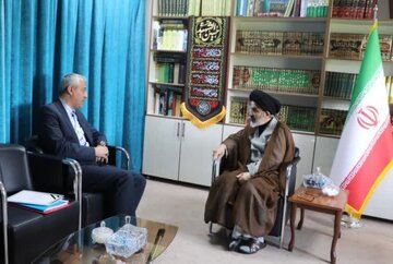 دیدار با حجت الاسلام والمسلمین سید مهدی قریشی نماینده ولی فقیه در آذربایجان‌غربی و امام جمعه ارومیه