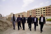 ببینید| برگزاری جلسه بررسی روند اجرای نهضت ملی مسکن و بازدید میدانی از پروژه‌ها در شهر جدید بهارستان