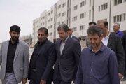 ببینید| برگزاری جلسه بررسی روند اجرای نهضت ملی مسکن و بازدید میدانی از پروژه‌ها در شهر جدید بهارستان