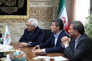 ببینید | دیدار استاندار خراسان شمالی به همراه مدیرکل راه و شهرسازی استان با معاون وزیر راه و شهرسازی و مدیرعامل سازمان ملی زمین و مسکن