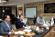 ببینید | دیدار استاندار خراسان شمالی به همراه مدیرکل راه و شهرسازی استان با معاون وزیر راه و شهرسازی و مدیرعامل سازمان ملی زمین و مسکن