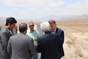 بازدید استاندار خراسان شمالی از روند اجرای پروژه محور بجنورد به سنخواست