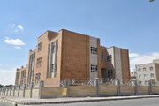 ببینید | ادامه روند ساخت مدرسه 9 کلاسه در سمنان
