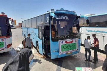 پیش فروش بلیت اتوبوس اربعین از ۲۳ تیرماه در استان