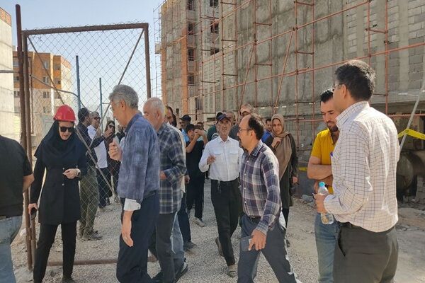 ببینید | بازدید دور سوم متقاضیان از پروژه ۱۱۲۰ واحدی نهضت ملی مسکن شهرک ولیعصر(عج) بجنورد در خراسان شمالی