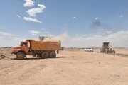 ببینید| عملیات آماده سازی شهرک 205 هکتاری سمنان