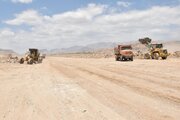 ببینید| عملیات آماده سازی شهرک 205 هکتاری سمنان