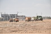 ببینید| عملیات آماده سازی شهرک 205 هکتاری سمنان