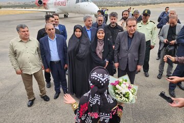 وزیر راه و شهرسازی وارد ایلام شد 