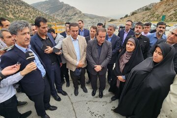 تلاش وزارت راه برای چهار خطه کردن مسیرهای اربعین/ ۹ کیلومتر در محور ایلام به حمیل چهارخطه می‌شود