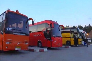 اعلام نرخ بلیت سفر اربعین با ناوگان اتوبوسی از مرکز خراسان شمالی به مرز مهران