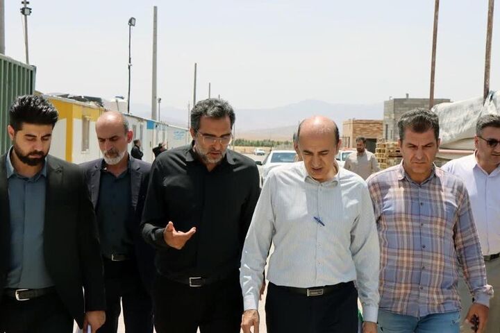 بازدید معاون وزیر راه و شهرسازی از پروژه‌های عمرانی شهر جدید امیرکبیر