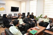ببینید| نشست مدیرکل راه و شهرسازی استان با فرمانده انتظامی استان سمنان
