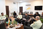ببینید| نشست مدیرکل راه و شهرسازی استان با فرمانده انتظامی استان سمنان