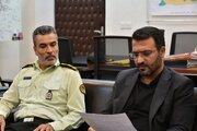 ببینید| نشست مدیرکل راه و شهرسازی استان با فرمانده انتظامی استان سمنان
