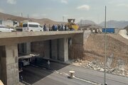 ببینید|بازدید دکتر عبداللهی استاندار البرز و‌مهندس علی زندی فر مدیر کل راهداری و‌حمل و‌نقل جاده ای استان البرز از پروژه آزاد راه شمالی کرج