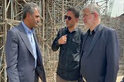 ببینید|بازدید دکتر عبداللهی استاندار البرز و‌مهندس علی زندی فر مدیر کل راهداری و‌حمل و‌نقل جاده ای استان البرز از پروژه آزاد راه شمالی کرج
