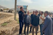 ببینید|بازدید دکتر عبداللهی استاندار البرز و‌مهندس علی زندی فر مدیر کل راهداری و‌حمل و‌نقل جاده ای استان البرز از پروژه آزاد راه شمالی کرج