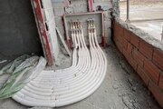 ببینید | اجرای تاسیسات مکانیکی پروژه ۲۱۰واحدی نهضت ملی مسکن سایت نگارستان گنبد کاووس