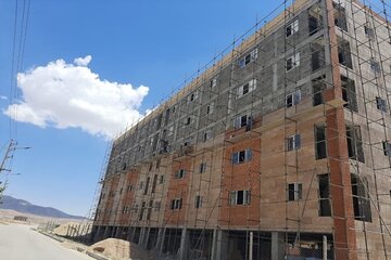ببینید | آخرین وضعیت پروژه ۸۰ واحدی نهضت ملی مسکن مجریان شهرساز اترک شهر بجنورد در خراسان شمالی
