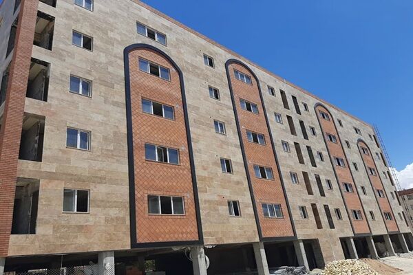 ببینید | آخرین وضعیت پروژه ۸۰ واحدی نهضت ملی مسکن مجریان شهرساز اترک شهر بجنورد در خراسان شمالی