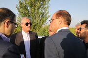 بازدید از روند ایمن‌سازی و رفع نقاط حادثه خیز محور ارومیه_مهاباد و بازدید از روند ایمن سازی محور حیدرآباد_نقده