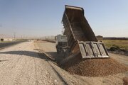 بازدید پیمان آرامون مدیرکل و رئیس شورای هماهنگی راه و شهرسازی آذربایجان‌غربی از روند اجرایی عملیات راهسازی محور حیدرآباد_نقده