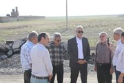 بازدید پیمان آرامون مدیرکل و رئیس شورای هماهنگی راه و شهرسازی آذربایجان‌غربی از روند اجرایی عملیات راهسازی محور حیدرآباد_نقده