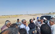 ببینید| بازدید معاون استاندار و مدیر کل راه و شهرسازی سیستان و بلوچستان از فرمانداری هامون و سایت نهضت ملی مسکن محمدآباد