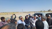 ببینید| بازدید معاون استاندار و مدیر کل راه و شهرسازی سیستان و بلوچستان از فرمانداری هامون و سایت نهضت ملی مسکن محمدآباد