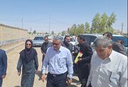 ببینید| بازدید معاون استاندار و مدیر کل راه و شهرسازی سیستان و بلوچستان از فرمانداری هامون و سایت نهضت ملی مسکن محمدآباد