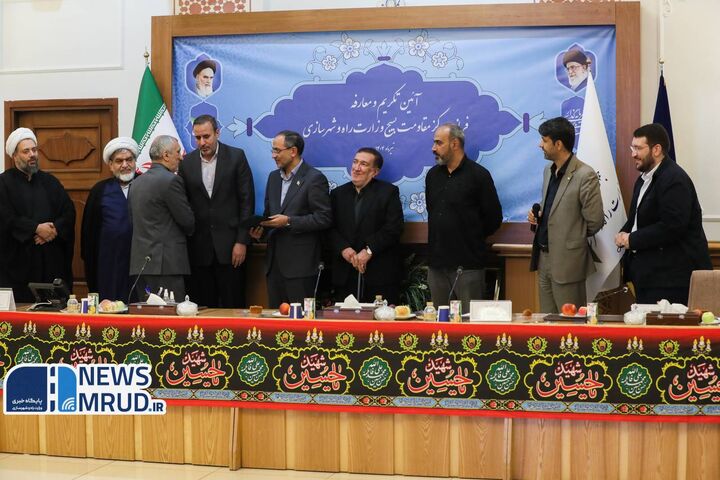 ببینید | مراسم تکریم و معارفه فرمانده مرکز مقاومت بسیج وزارت راه و شهرسازی