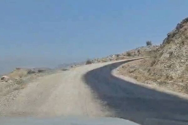 بهسازی و آسفالت راه روستایی دوک در شهرستان لنده