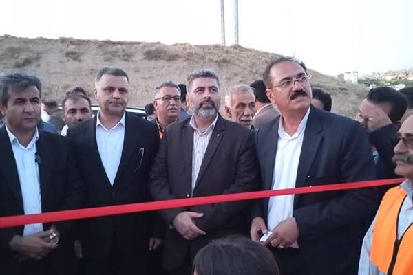 فتتاح پروژه آسفالت راه روستایی