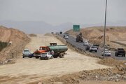 ببینید|عملیات احداث واریانت محور ماهدشت کیانمهر محدوده فرودگاه پیام تا شهرک پیام