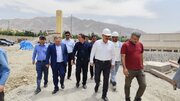 بازدید مدیرکل راه و شهرسازی، معاون هماهنگی امور عمرانی استانداری و رئیس دانشگاه علوم پزشکی استان البرز از بیمارستان سیدالشهداء