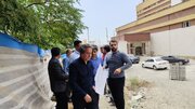 بازدید مدیرکل راه و شهرسازی، معاون هماهنگی امور عمرانی استانداری و رئیس دانشگاه علوم پزشکی استان البرز از بیمارستان سیدالشهداء