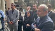 ببینید| بازدید وزیر راه و شهرسازی از ساختمان شیشه‌ای صدا و سیما