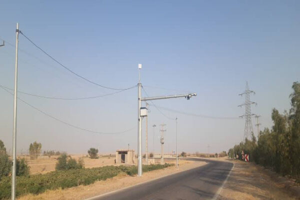 نصب ۴ سامانه پلاکخوان در محورهای منتهی به پایانه مرزی مهران برای سفرهای اربعین سامانه پلاک خوان